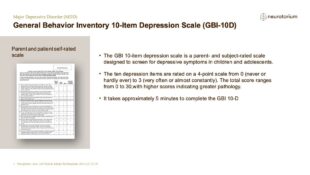 Major Depressive Disorder – Definitions and Diagnosis – slide 37